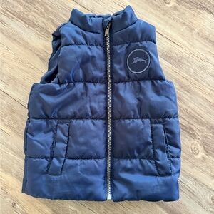 Navy blue Tommy Bahama Puffer Vest size 2t